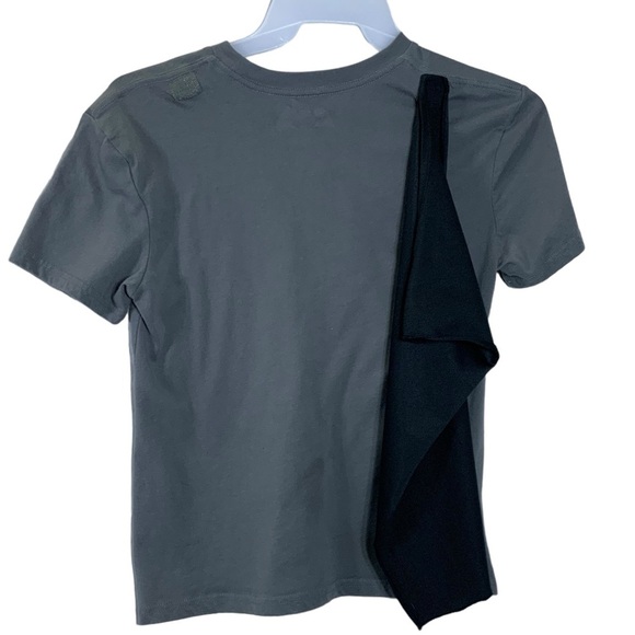 Batman Tee Detachable Cape Superhero Shirt Costume Cosplay Boys Shirt Size Large - Picture 5 of 13